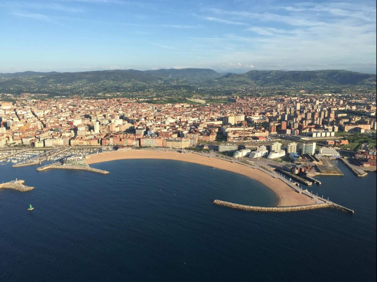 Apto. Vista Playa Poniente خيخون المظهر الخارجي الصورة