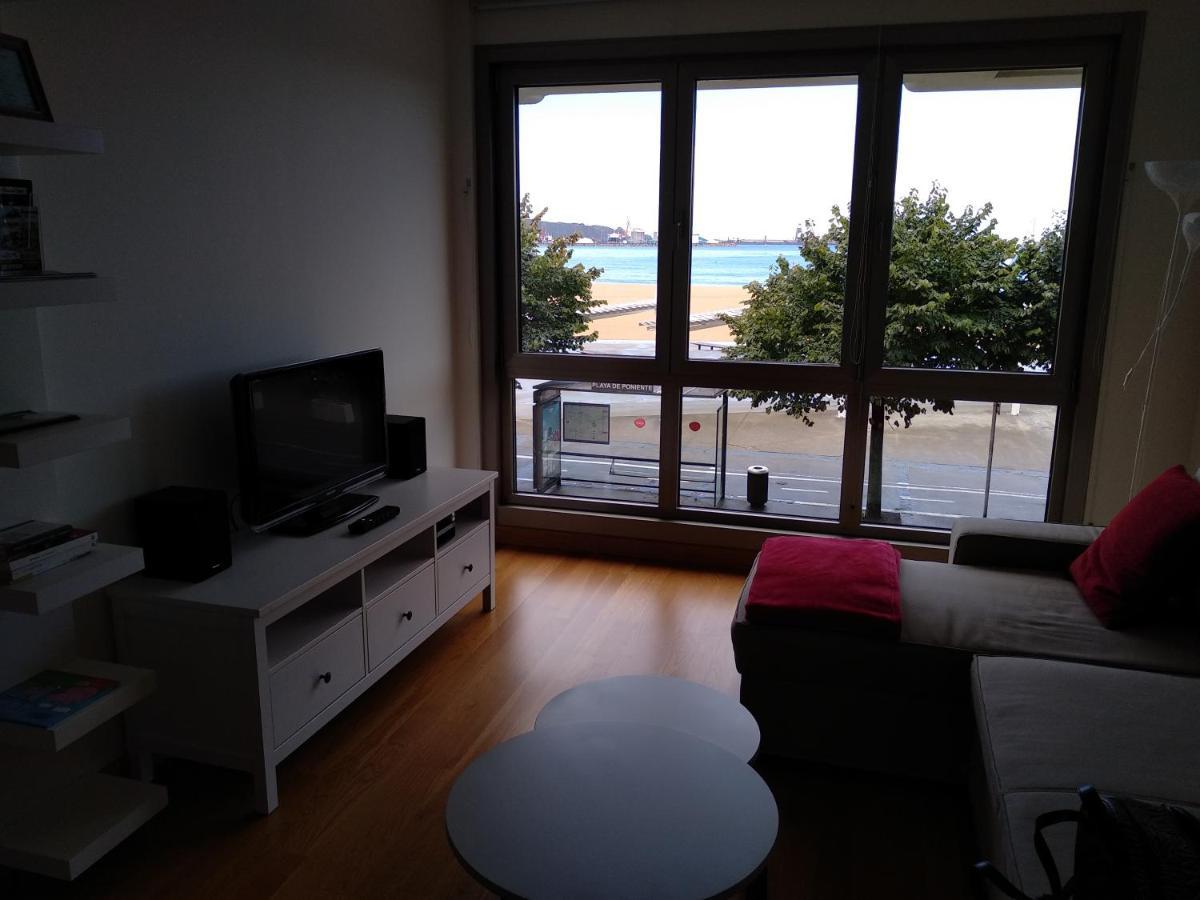 Apto. Vista Playa Poniente خيخون المظهر الخارجي الصورة