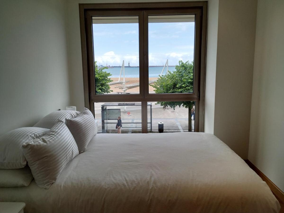 Apto. Vista Playa Poniente خيخون المظهر الخارجي الصورة